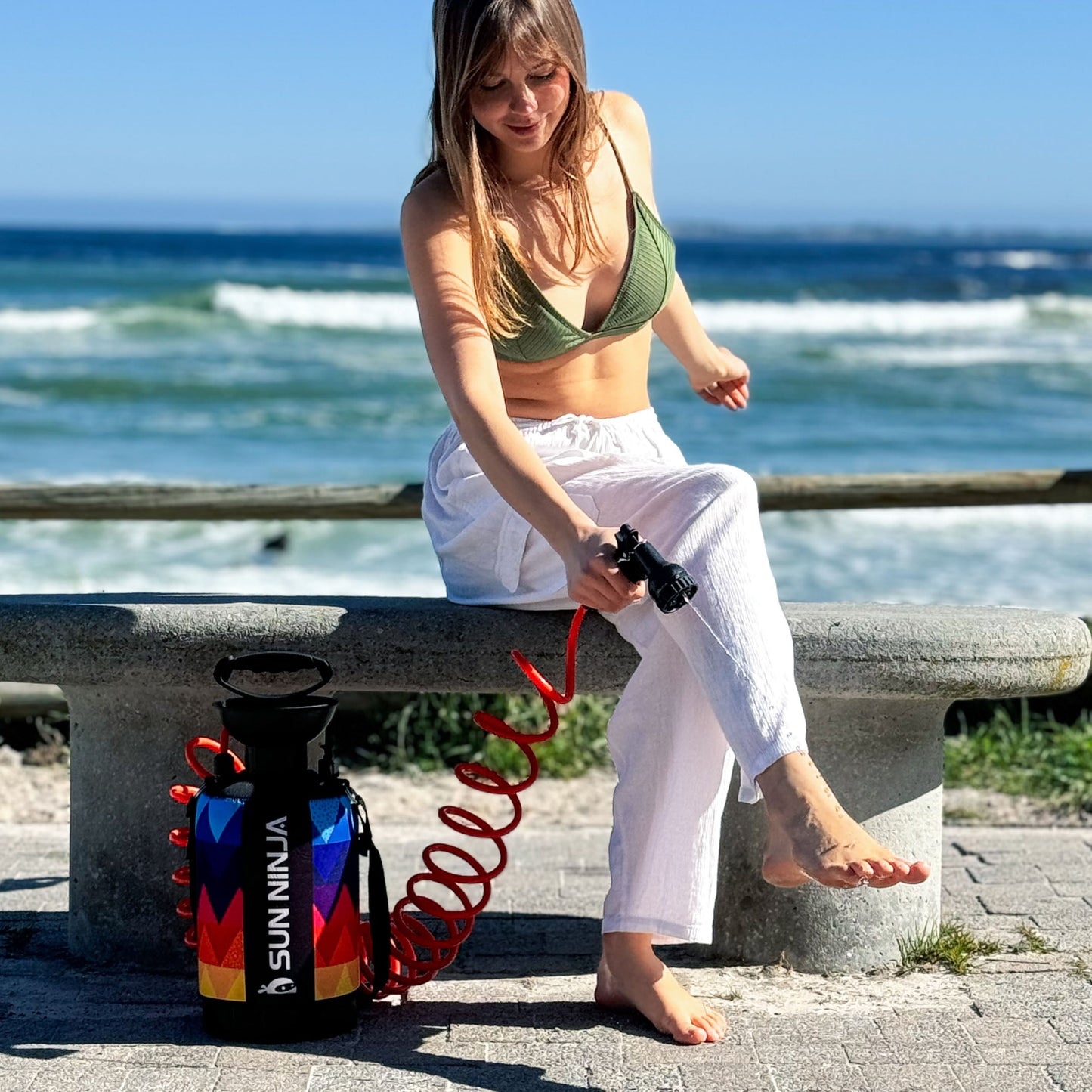 Portable Shower - 1.3 Gallon E6 image 2
