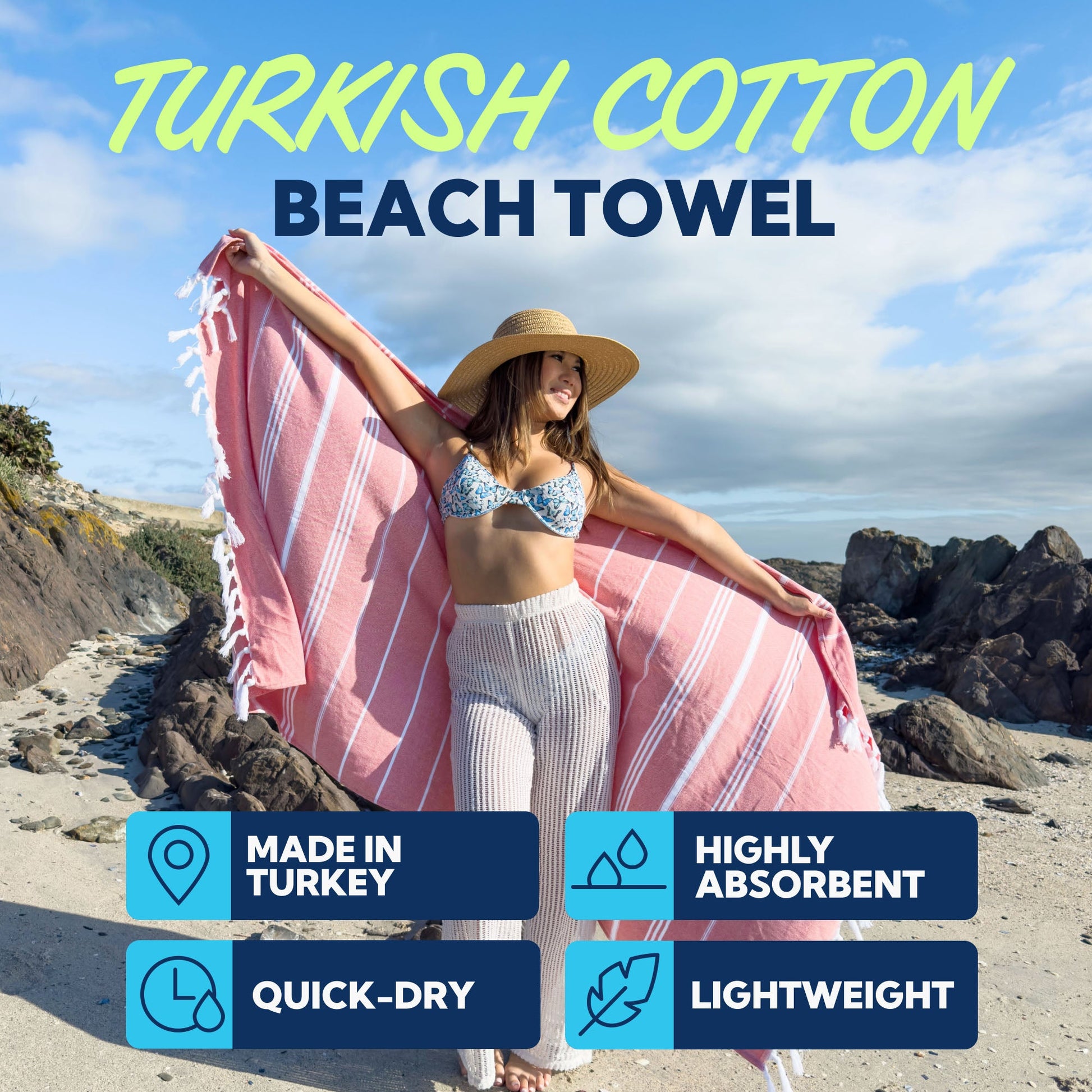 Turkish Beach Towel X0 image 12